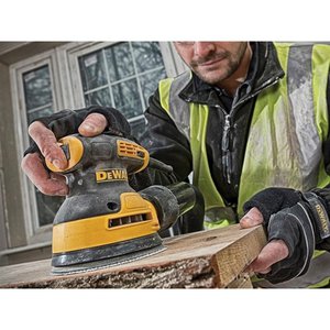 Машина шлифовальная эксцентриковая 280Вт 125мм 12000об/мин. DEWALT DWE6423-QS