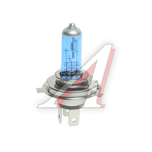 Лампа 12V H4 60/55W P43t Super White HNG 12443SW, HNG-12443SW, АКГ12-60+55(Н4)