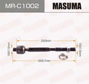 Тяга рулевая TOYOTA Rav 4 (05-12) левая/правая MASUMA MR-C1002, 51885, 45510-42030