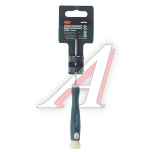 Отвертка TORX T10Hх75мм с отверстием ювелирная ROCKFORCE RF-73707510