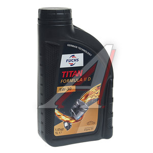 Масло моторное TITAN Formula II D 5W30 синт.1л FUCHS 0059991007, FUCHS SAE5W30