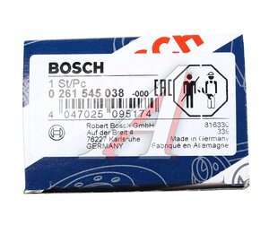 Датчик давления топлива FORD Focus (11-) VOLVO S60 (10-) BOSCH 0261545038, 1729436/31339211