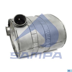 Глушитель VOLVO с катализатором (ЕВРО-5) SAMPA 033.211, 80483, 20920705