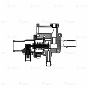 Термостат CHEVROLET Cruze (12-),Aveo (06-),Orlando (11-) LUZAR LT 0548, 55578419, 96984104