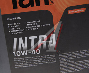 Масло дизельное INTRA 10W40 E7/CI-4/SL п/синт.20л TAIF 212029, TAIF SAE 10W40