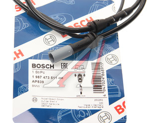 Датчик износа тормозных колодок BMW X3 (F25) передний (1шт.) BOSCH 1987473511, 34356790303