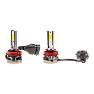 Лампа светодиодная 12/24V H11 18W с радиатором (2шт.) LED 2 COB MisMINI MIS-MINI-H11