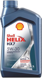 Масло моторное HELIX HX-7 5W30 A3/B4/SN п/синт.1л SHELL 550046376, SHELL SAE5W30