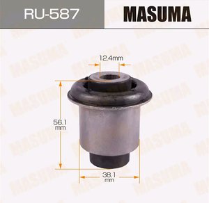 Сайлентблок HONDA Accord (03-) рычага переднего нижнего нижний MASUMA RU-587, HAB-091, 51393-SDA-A02