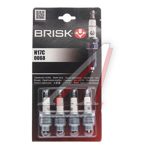 Свеча зажигания ГАЗ-2410 BRISK N17С комплект N17C