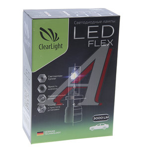 Лампа светодиодная 12V H27 PG13 (2шт.) CLEARLIGHT CLFLXLEDH27