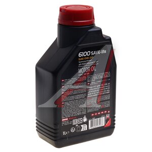 Масло моторное 6100 SAVE-LITE 0W20 синт. 1л MOTUL 108002, MOTUL SAE0W20