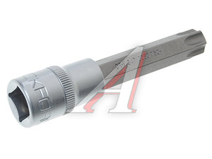 Бита-головка 1/2" TORX T60х100мм с отверстием ROCKFORCE RF-34710060