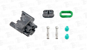 Разъем VW AUDI SEAT SKODA электрический (2-х контактный) TE PARTS 7746542, 3D0941165A