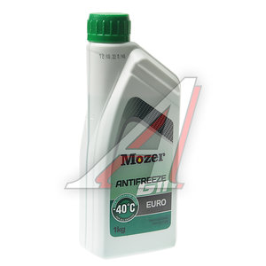 Антифриз зеленый Euro -40C 1кг G11 MOZER 4606475, MOZER