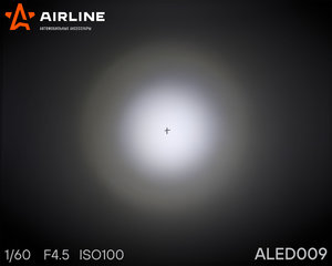 Фара рабочего света 82х75х75мм 18Вт 6LED (направленный свет) квадратная AIRLINE ALED009