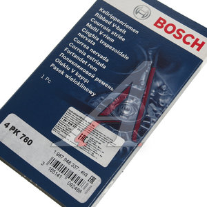 Ремень приводной поликлиновой 4PK760 BOSCH 1987948337