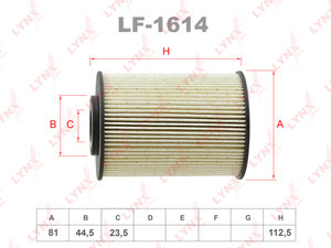 Фильтр топливный FORD Mondeo (07-) (2.0 D) LYNX LF1614, LF-1614, 1802052