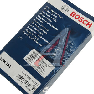 Ремень приводной поликлиновой 4PK735 BOSCH 1987947890