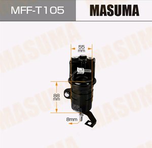 Фильтр топливный TOYOTA Land Cruiser Prado (02-) MASUMA MFF-T105, KL536, 23300-31100