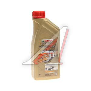 Масло моторное EDGE Professional V 0W20 синт.1л VOLVO CASTROL 15DA8B, CASTROL SAE0W20