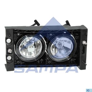 Фара противотуманная DAF XF95,CF65,CF75,CF85,LF45,LF55 левая SAMPA 051.086, 1725270