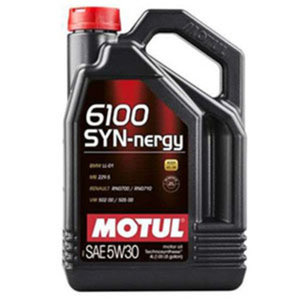 Масло моторное 6100 SYN-NERGIE 5W30 п/синт.4л MOTUL 112138, MOTUL SAE5W30