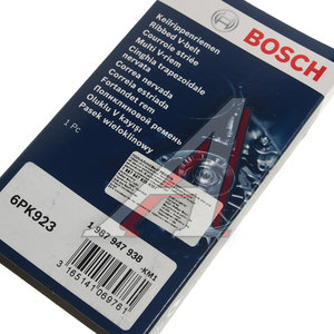 Ремень приводной поликлиновой 6PK923 BOSCH 1987947938