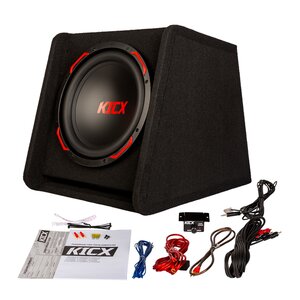 Сабвуфер корпусной активный 12" (30см) 350Вт KICX GT305BPA