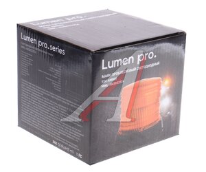 Маяк импульсный 12/24V светодиодный на магните (3 режима) желтый LUMEN MWL-AM30S2924