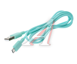 Кабель micro USB 1м зеленый XO NB156 Green