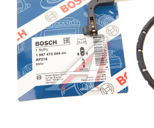 Датчик износа тормозных колодок BMW 7 (E65,E66) задний BOSCH 1987473044, 34356778038