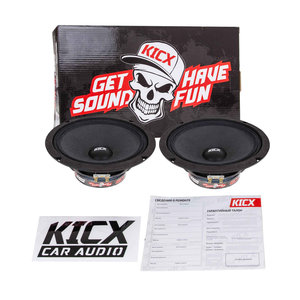 Колонки среднечастоные 8" (20см) 150Вт KICX KICX LL80 (4 Ohm)