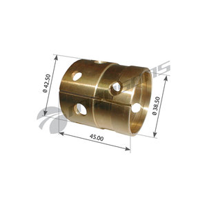 Втулка SAF вала тормозного (38x42x44.8мм) MANSONS MPB22, 5000816349