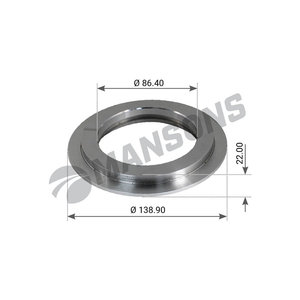 Кольцо BPW (ECO) ступицы упорное под сальники (6.5-9т) MANSONS 300.171, 300171, 0337007600