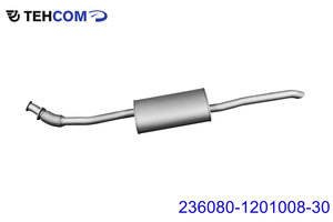 Глушитель УАЗ-2360 Пикап дв.ЗМЗ-514 ЕВРО-4 Н/О ТЕХКОМ 236080-1201008-30