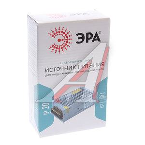 Блок питания светодиодной ленты 12V 200W IP20 ЭРА Б0044743