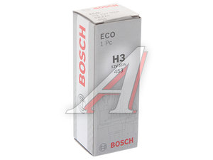 Лампа 12V H3 55W РK22s Eco BOSCH 1987302802, АКГ12-55-1 (H3)