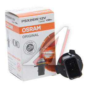 Лампа 12V PSX26W PG18.5d-3 OSRAM 6851, O-6851