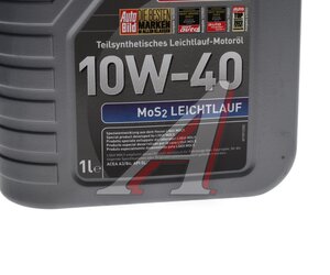 Масло моторное MoS2 LEICHTLAUF 10W40 п/синт.1л LIQUI MOLY 1930, LM SAE10W40 1930