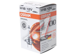 Лампа 12V H18 65W PY26d-1 OSRAM 64180L, O-64180L