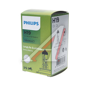 Лампа 12V H19 60/55W PU43t-3 PHILIPS P-12644LL