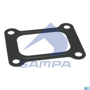 Прокладка VOLVO FM дв.DXI11 турбокомпрессора SAMPA 034.283, 409.330, 20781146