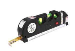 Уровень лазерный 190мм 3 глазка FIXIT LEVEL PR03, PR03