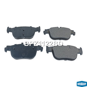 Колодки тормозные VW Golf (14-) AUDI A3 (12-),TT задние (4шт.) KRAUF BPZ1122BD, GDB1957, 3Q0698451