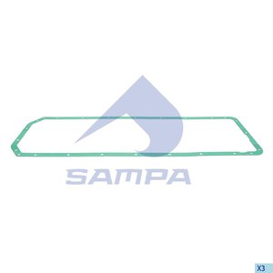 Прокладка SCANIA 4,G,P,R,T поддона масляного SAMPA 044.395, 767.540, 1412666