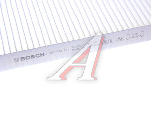 Фильтр воздушный салона AUDI A4 (01-04),A6 (97-05) SEAT Exeo (09-) BOSCH 1987432071, LA93, 8E0819439