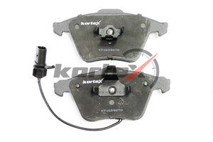 Колодки тормозные AUDI A6 (05-10) передние (4шт.) KORTEX KT1659STD, GDB1659, 4F0698151D