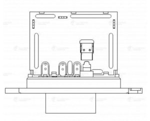 Резистор NISSAN Micra (03-10),Note (05-12) отопителя LUZAR LFR1406, 509600, 27150-AX115