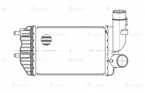 Интеркулер CITROEN Jumper, FIAT Ducato, PEUGEOT Boxer LUZAR LRIC1650, 1340934080